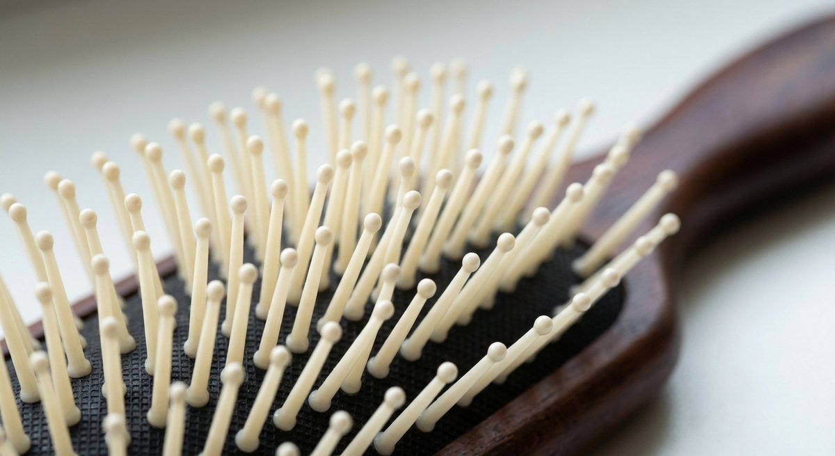 Dettaglio Denman D3 setole in nylon